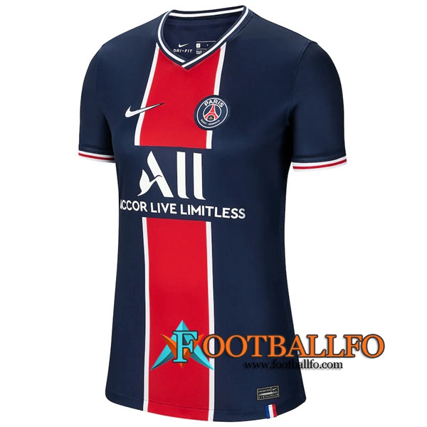 Nuevo Camisetas Futbol PSG Mujer Primera 2020/2021