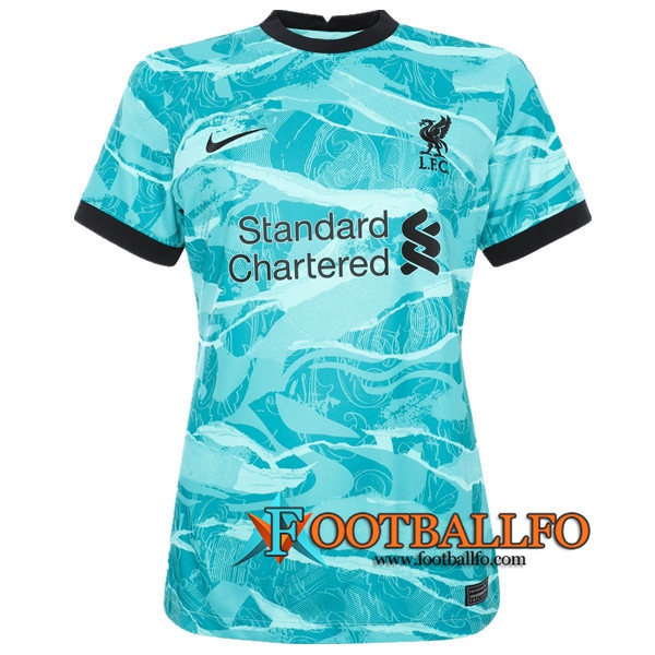 Nuevo Camisetas Futbol FC Liverpool Mujer Segunda 2020/2021