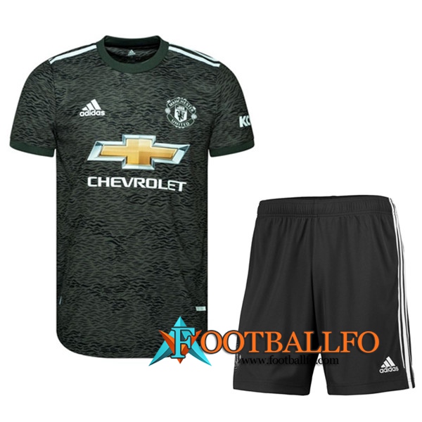 Traje Camisetas Futbol Manchester United Segunda + Cortos 2020/2021