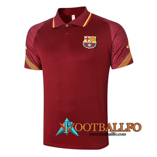 Polo Futbol FC Barcelona Roja 2020/2021