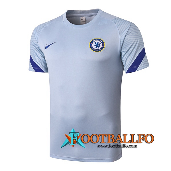 Camisetas de entrenamiento FC Chelsea Gris 2020/2021