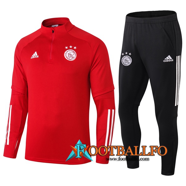 Chandal Futbol + Pantalones AFC Ajax Roja 2020/2021