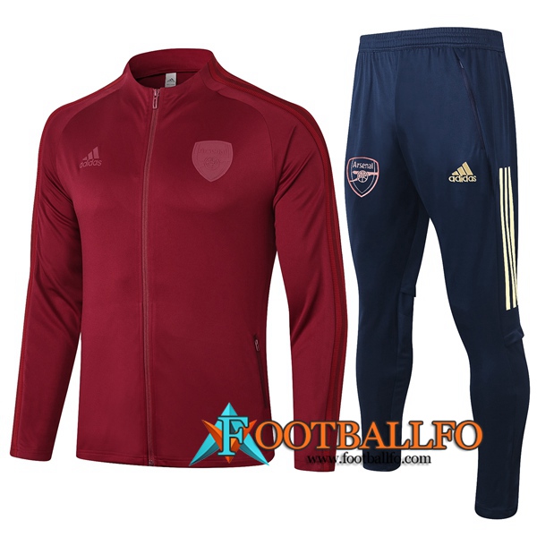 Chandal Futbol - Chaqueta + Pantalones Arsenal Roja 2020/2021