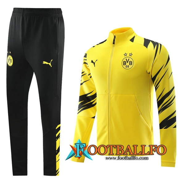 Chandal Futbol - Chaqueta + Pantalones Dortmund BVB Amarillo 2020/2021
