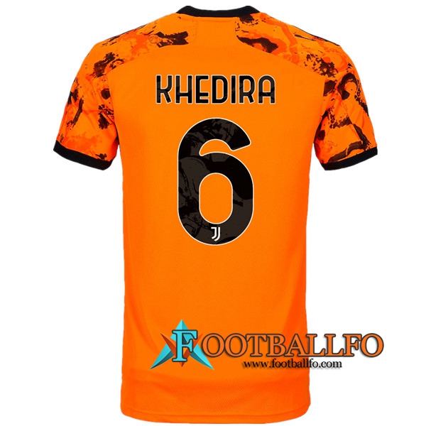 Camisetas Futbol Juventus (KHEDIRA 6) Tercera 2020/2021