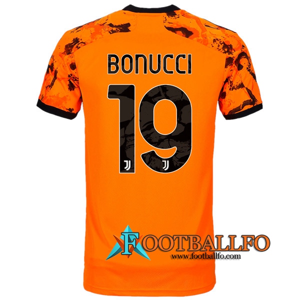 Camisetas Futbol Juventus (BONUCCI 19) Tercera 2020/2021
