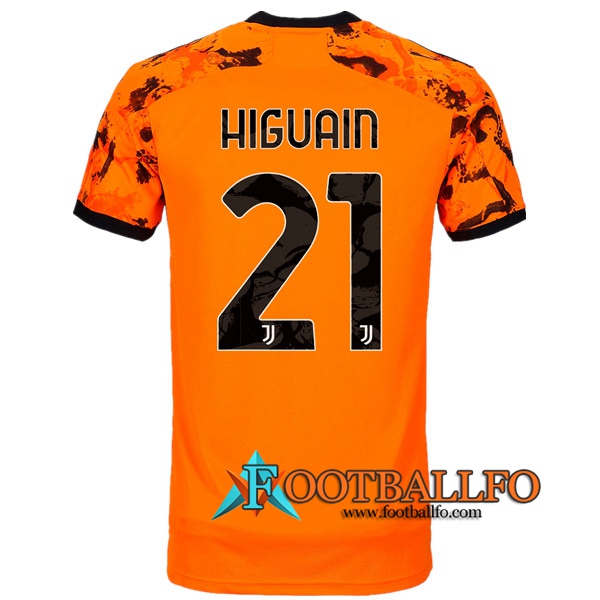 Camisetas Futbol Juventus (HIGUAIN 21) Tercera 2020/2021