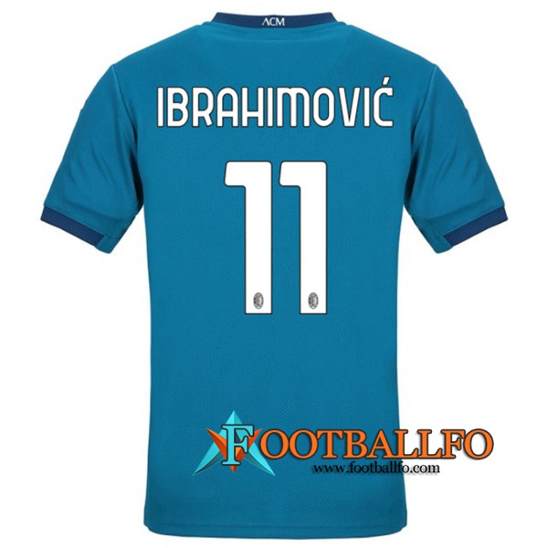 Camisetas Futbol Milan AC (IBRAHIMOVIC 11) Tercera 2020/2021