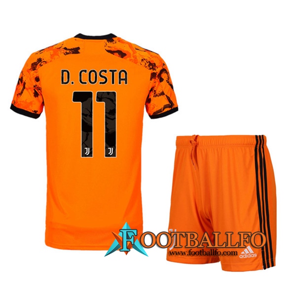 Camisetas Futbol Juventus (D.COSTA 11) Ninos Tercera 2020/2021