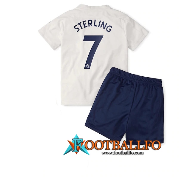 Camisetas Futbol Manchester City (Sterling 7) Ninos Tercera 2020/2021