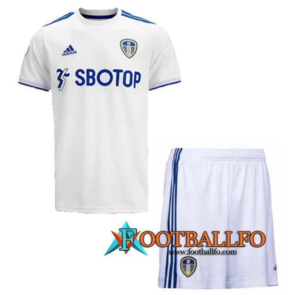 Camisetas Futbol Leeds Utd Ninos Primera 2020/2021