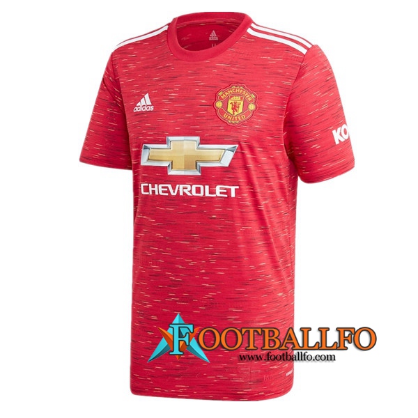 Nuevo Camisetas Futbol Manchester United Primera 2020/2021