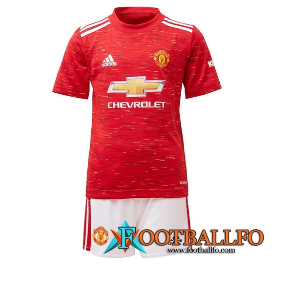 Nuevo Camisetas Futbol Manchester United Ninos Primera 2020/2021