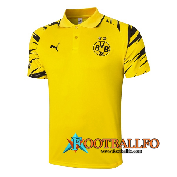 Polo Futbol Dortmund BVB Amarillo 2020/2021