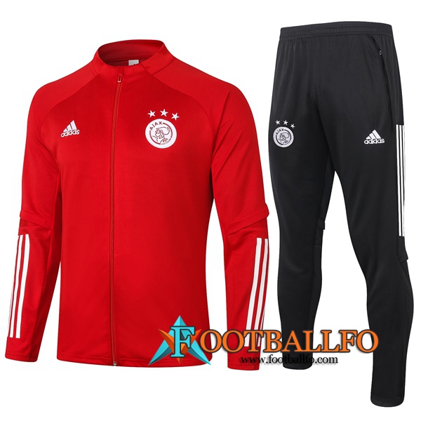 Chandal Futbol - Chaqueta + Pantalones AFC Ajax Roja 2020/2021