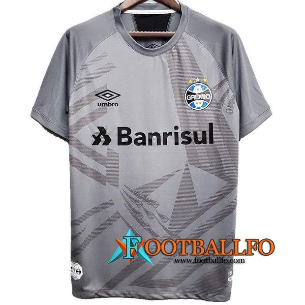 Camisetas Futbol Gremio Portero Gris 2020/2021