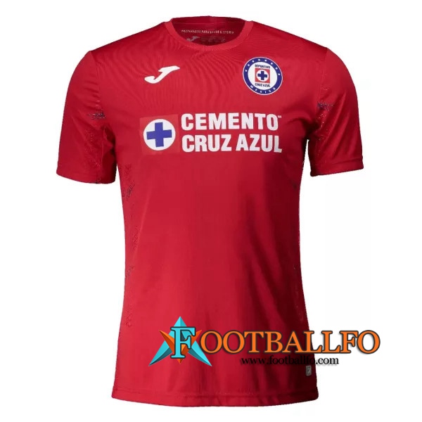 Camisetas Futbol Cruz Azul Portero Roja 2020/2021