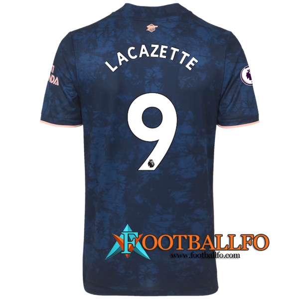 Camisetas Futbol Arsenal (Lacazette 9) Tercera 2020/2021