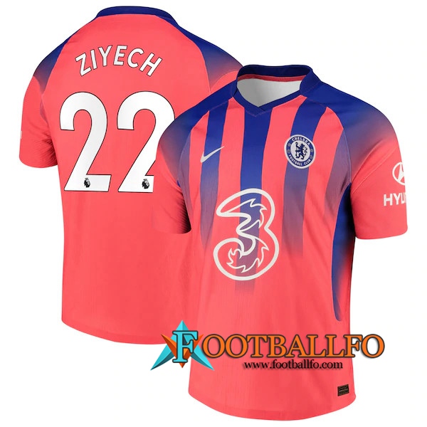 Camisetas Futbol FC Chelsea (Ziyech 22) Tercera 2020/2021