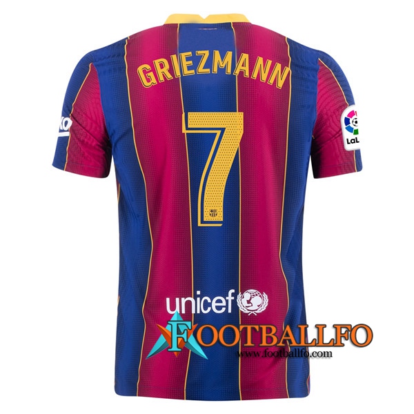 Camisetas Futbol FC Barcelona (GRIEZMANN 7) Primera 2020/2021