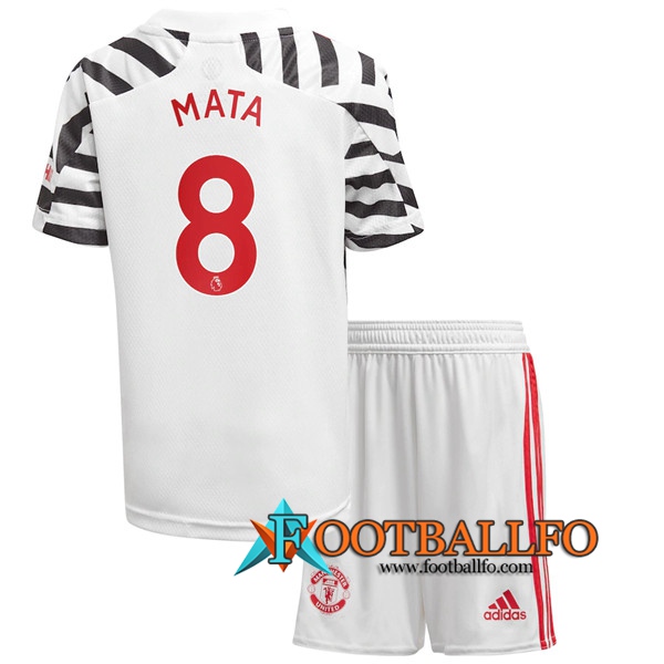 Camisetas Futbol Manchester United (Mata 8) Ninos Tercera 2020/2021