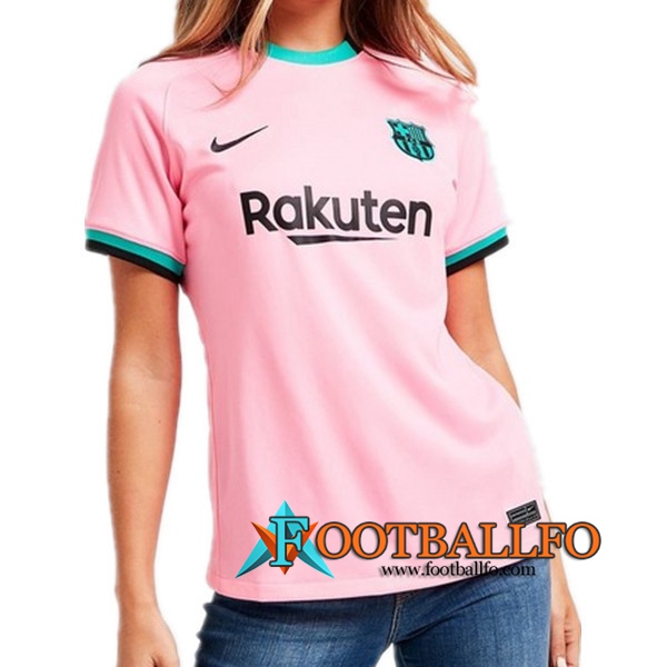 triángulo Útil cráter Camisetas Futbol FC Barcelona Mujer Tercera 2020/2021