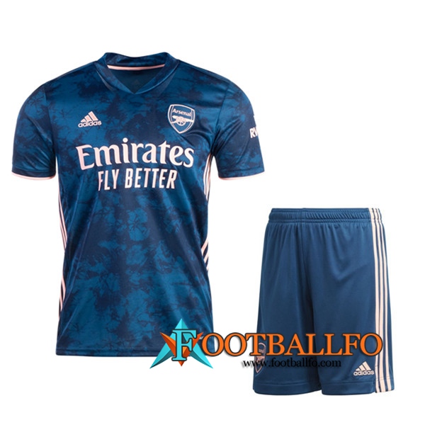 Traje Camisetas Futbol Arsenal Tercera + Cortos 2020/2021