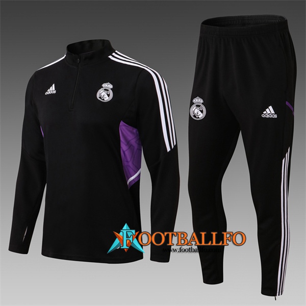 Las Mejores Chandal Equipos De Futbol Real Madrid Ninos Negro 2022/2023