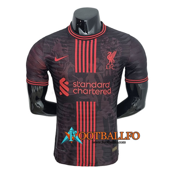 Camiseta Entrenamiento FC Liverpool Player Version Rojo/Negro 2022/2023