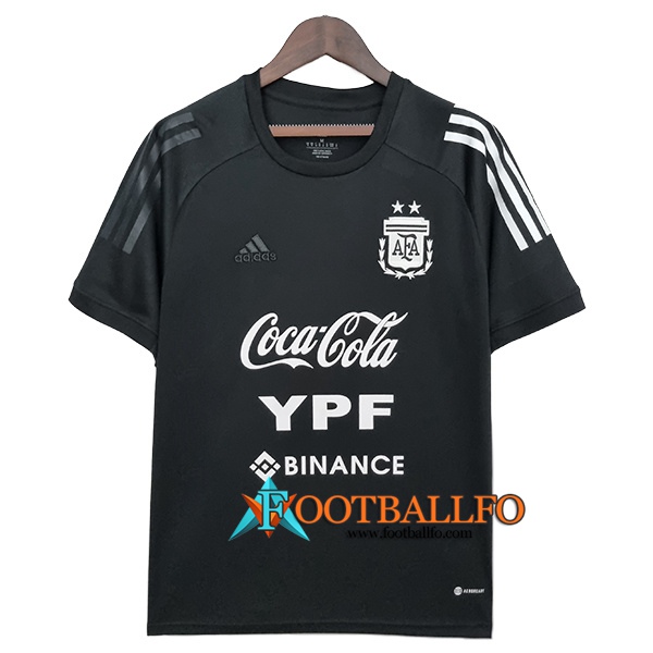 Camiseta Entrenamiento Argentina Negro 2022/2023