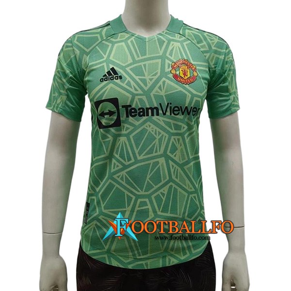 Camisetas De Futbol Manchester United Portero Verde 2022/2023