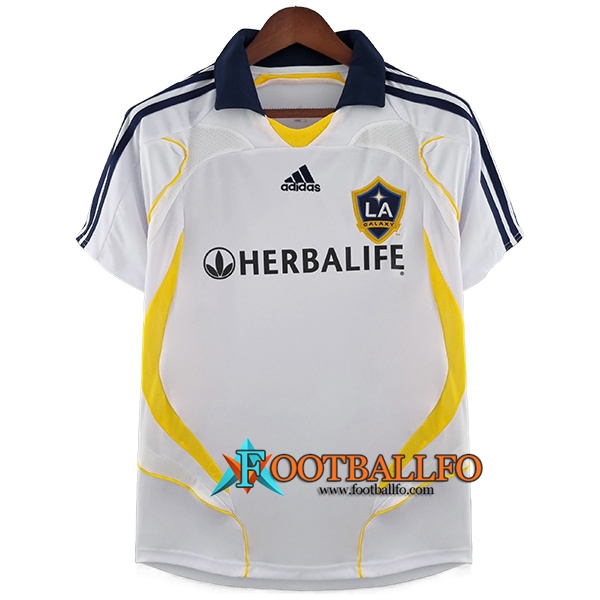 Camisetas De Futbol LA Galaxy Retro Primera 2007/2008