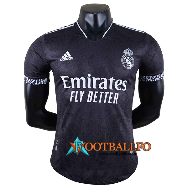 Camisetas De Futbol Real Madrid Chinese Dragon Negro 2022/2023
