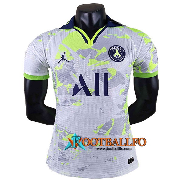 Camisetas De Futbol Jordan PSG Blanco/Verde 2022/2023