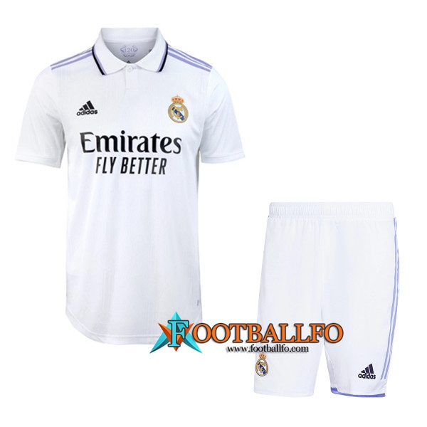 Camisetas De Futbol Real Madrid Primera + Cortos 2022/2023