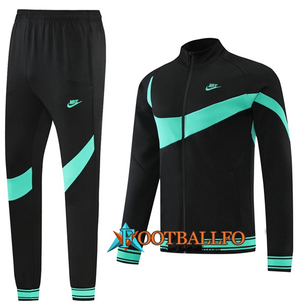 Chandal Equipos De Futbol - Chaquetas Nike Verde/Negro 2022/2023