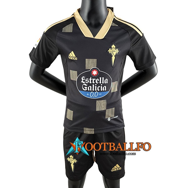 Nueva Camisetas De Futbol Celta Vigo Ninos Segunda 2022/2023