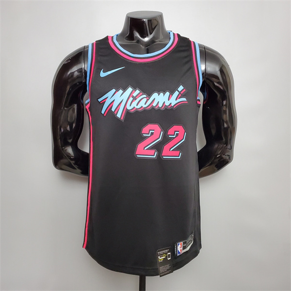 Camisetas Miami Heat (Butler #22) Negro