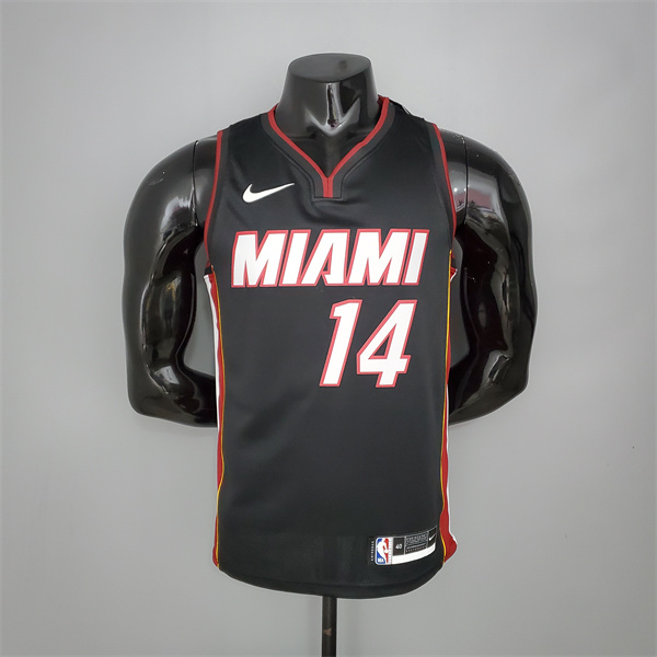 Camisetas Miami Heat (Herro #14) Negro