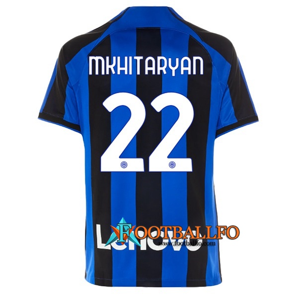 Camisetas De Futbol Inter Milan (MKHITARYAN #22) 2022/23 Primera