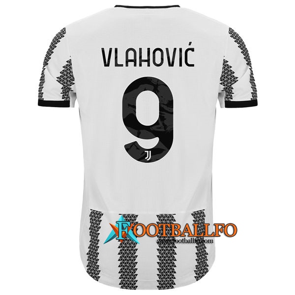 Camisetas De Futbol Juventus (VLAHOVIĆ #9) 2022/23 Primera