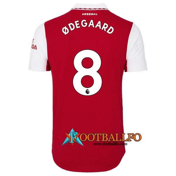 Camisetas De Futbol Arsenal (ODEGAARD #8) 2022/23 Primera