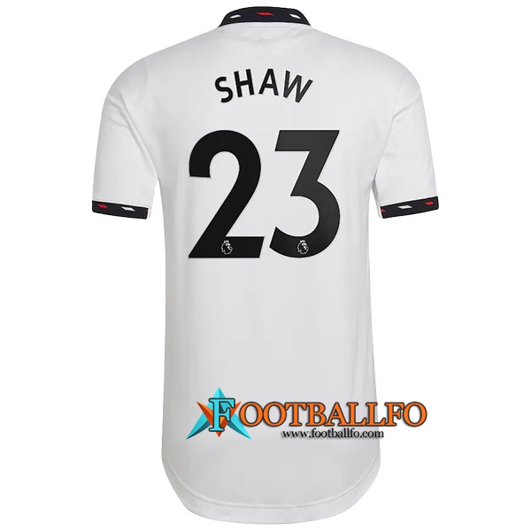 Camisetas De Futbol Manchester United (SHAW #23) 2022/23 Segunda