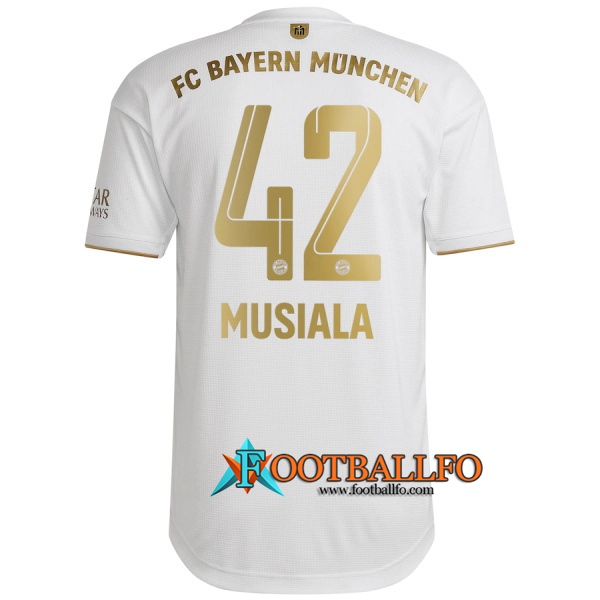 Camisetas De Futbol Bayern Munich (MUSIALA #42) 2022/23 Segunda