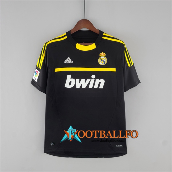 Camisetas De Futbol Real Madrid Retro Portero Negro 2011/2012