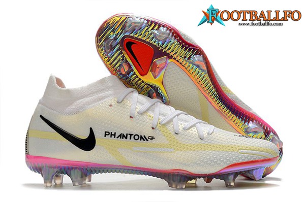Nike Botas De Fútbol Phantom GT2 Elite DF FG Blanco