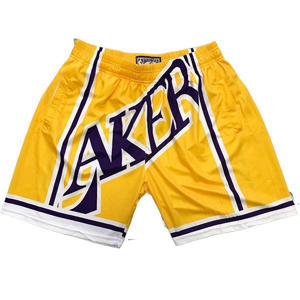 Cortos NBA Los Angeles Lakers Amarillo