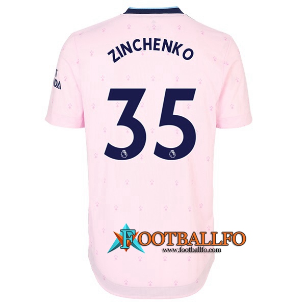 Camisetas De Futbol Arsenal (ZINCHENKO #35) 2022/2023 Tercera