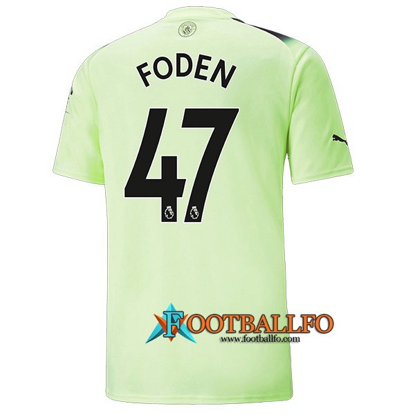 Camisetas De Futbol Manchester City (FODEN #47) 2022/2023 Tercera