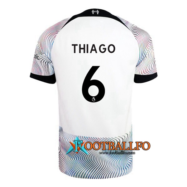 Camisetas De Futbol Liverpool (THIAGO #6) 2022/2023 Segunda